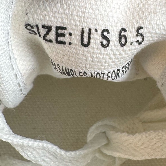 Vans all white authentic men’s size 6.5 - Picture 6 of 7